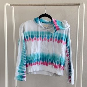 “l space” tie dye hoodie